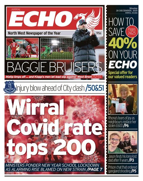 Liverpool Echo-December 28, 2020 Newspaper - Get your Digital Subscription