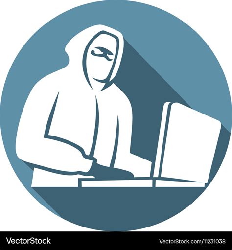 Hacker icon Royalty Free Vector Image - VectorStock