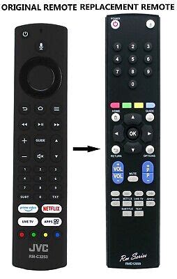 RM Series Remote Control for JVC Fire TV LT-32CF600 LT-40CF700 RM-C3255 RM-C3253 | eBay