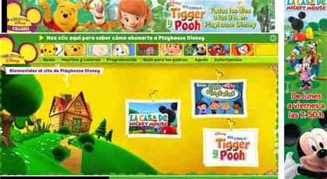 Playhouse Disney Website