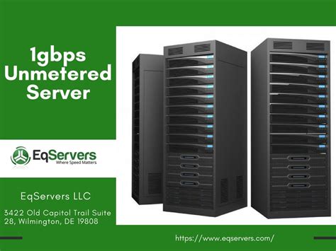 EqServers offers dedicated 1gbps unmetered servers with 99.9% uptime, excellent connections ...