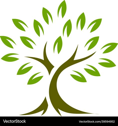 Tree logo Royalty Free Vector Image - VectorStock