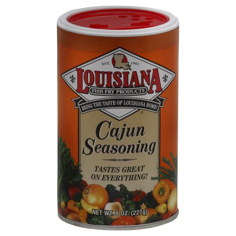 Louisiana Fish Fry Products Cajun Seasoning, 8 oz (227 g)