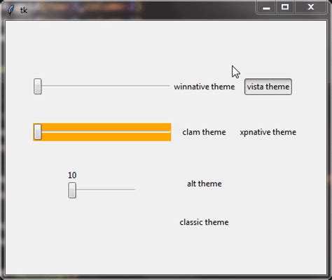 ttk Scale - Create Stylish Sliders in Tkinter