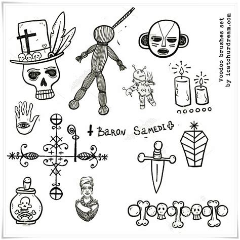 Voodoo symbols PS brushes by iCatchUrDream.deviantart.com on ...