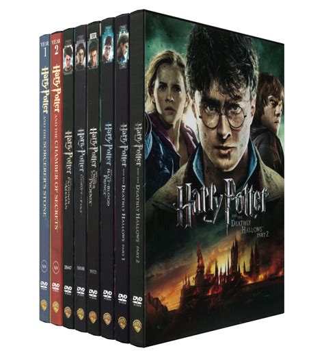 Harry Potter DVD Collection by Maxdemon6 on DeviantArt