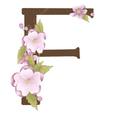 Floral Alphabet Decoration, Flower, Font, Alphabet PNG Transparent Clipart Image and PSD File ...