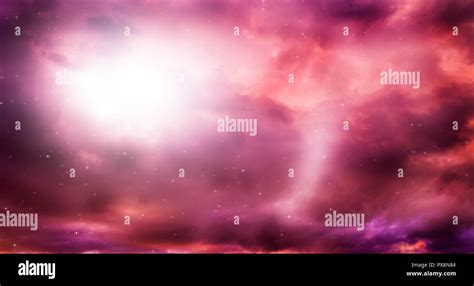 Nebula huge clouds and stars in the space Stock Photo - Alamy