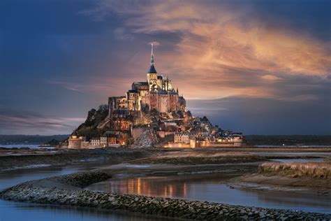 The Mont Saint michel Normandy France by PUNTO Studio foto on 500px ) | Best vacation ...