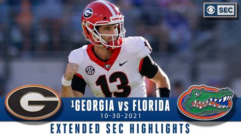 #1 Georgia vs Florida: Extended Highlights | CBS Sports HQ - YouTube