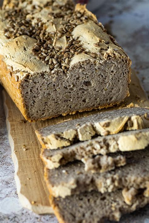 Gluten free Buckwheat Bread (vegan) - Ve Eat Cook Bake