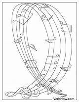 Free MUSIC NOTES Coloring Pages For Download Printable PDF sketch template