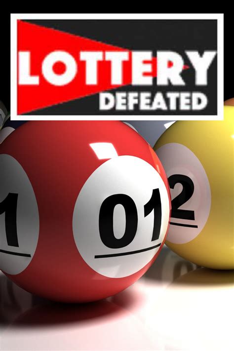 Lottery Strategy Using Lottery Defeated Software | Lottery strategy ...