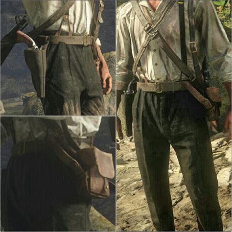 Guarma gunbelt and satchel. Better than everything else in the game : r/reddeadfashion