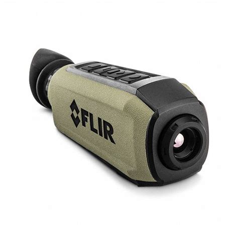 FLIR, Thermal Monocular, 1x/2x/4x/8x, Thermal Monocular - 61KL50|7TM-01 ...