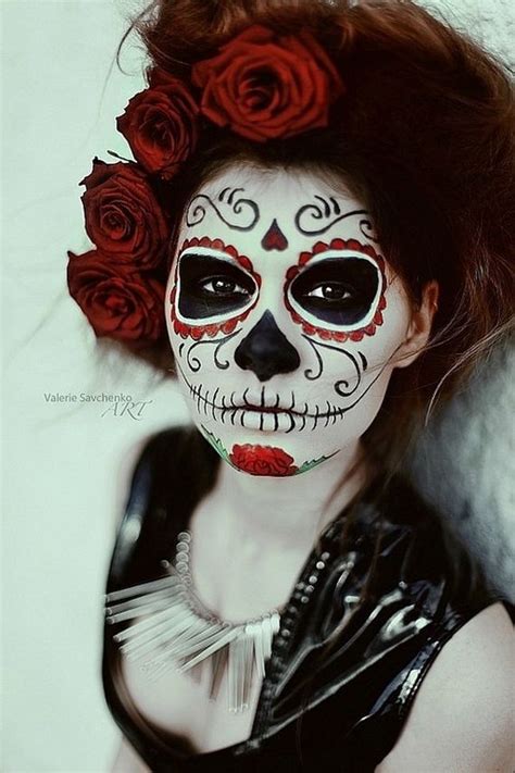 50 Halloween Best Calaveras Makeup Sugar Skull Ideas for Women Hallow