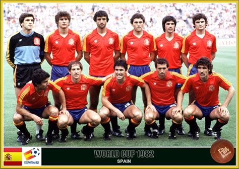 Fan pictures - 1982 FIFA World Cup Spain. Spain team