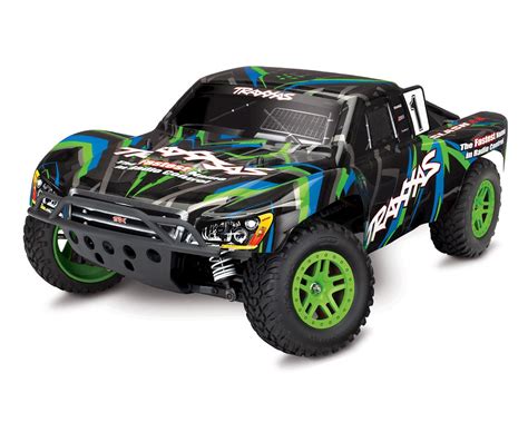 Traxxas Slash 4X4 RTR 4WD Brushed Short Course Truck (Green) [TRA68054-1-GRN] | Cars & Trucks ...