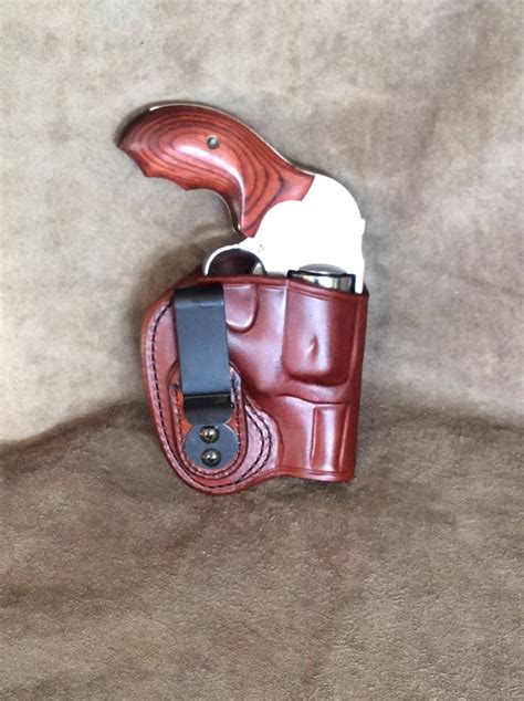 S&W J Frame Concealed Tuckable IWB Leather Gun Holster | Etsy