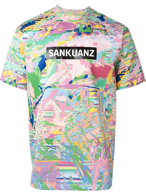 Sankuanz Digital Print T-shirt for Men | Lyst