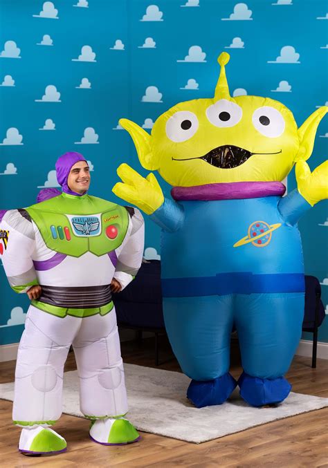 Toy Story Buzz Lightyear Inflatable Costume for Adults - 6% off!