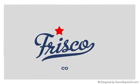 Map of Frisco, CO, Colorado