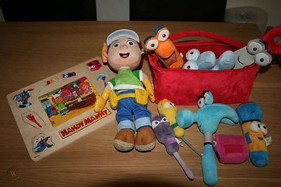 Disney Handy Manny Soft Plush 7 tools with Manny and flicker ...