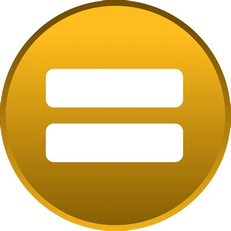 Equals icon. Free download transparent .PNG | Creazilla