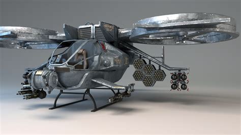 Mohsen Zahmatkesh - avatar scorpion gunship