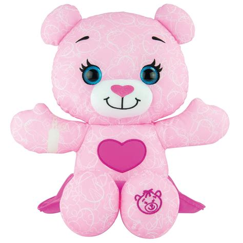 The Original Doodle Bear 14ʺ Plush Toy with 3 Washable Markers ...