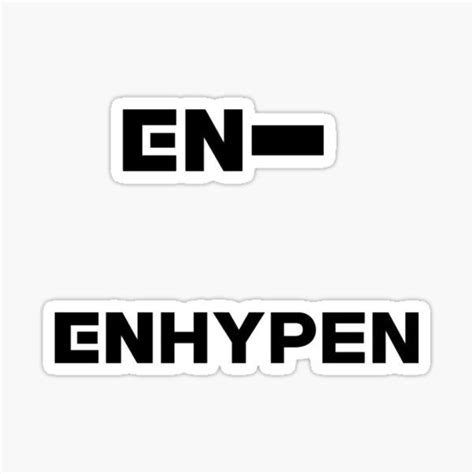 Enhypen Stickers | Redbubble | Pop stickers, Logo sticker, Cool stickers