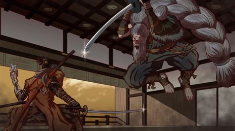 ArtStation - Sekiro vs The Great Shinobi Owl