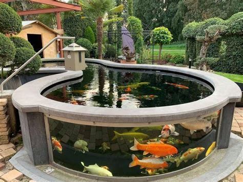 Above Ground Koi Pond: 15+ Mesmerizing Ideas to Decorate Your Exterior | RecipeGood | Бассейн на ...