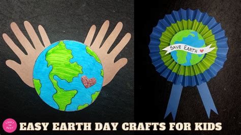 Easy Earth Day Crafts for Kids II | Environment Day | Paper Craft ...