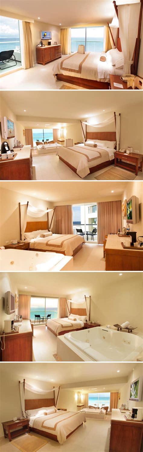 The Sun Palace Cancun features 252 rooms and suites, most with ...