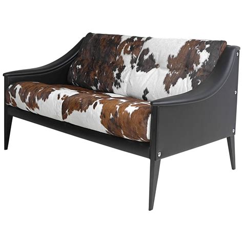 Gio Ponti "Dezza" Cowhide Sofa by Poltrona Frau at 1stdibs