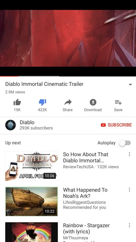 Diablo Immortal trailer massive down votes : r/Blizzard