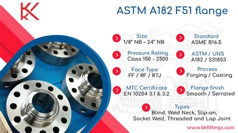 ASTM A182 F51 flange | UNS S31803 weld neck/ slip on/ blind flange