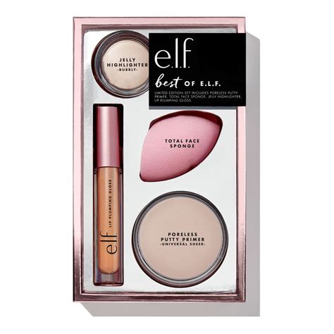 Best of e.l.f. Makeup Kit | 4 Piece elf Favorites Set | Makeup kit essentials, Makeup kit ...