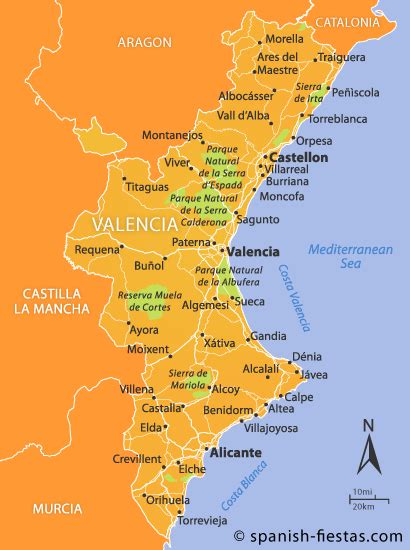 Valencia Mapa Ciudad de la Región | España mapa de la ciudad