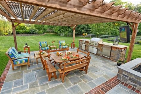 20 Great Barbecue Patio Design Ideas for Perfect Summer