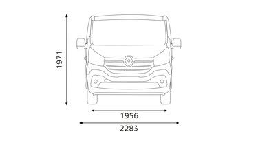 TRAFIC Passenger Dimensions & specifications - Renault Cars - Renault UK