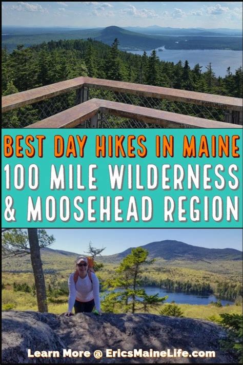 Find the perfect day hike in Maine's 100 Mile Wilderness and Moosehead Lake Region, with exact ...