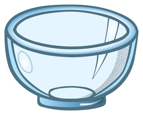 bowl - coloured - Openclipart