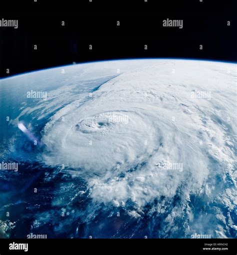 Hurricane Elena STS-51-I 1985-09-01 Stock Photo - Alamy