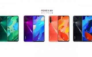 Ecco la nuova serie di smartphone Huawei Nova 5 (5 standard, 5 Pro e 5i ...