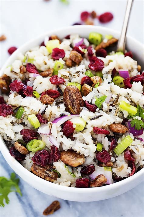 These Fresh Cranberry Recipes Will Keep Going All Season Long | Wild rice salad, Cold rice salad ...