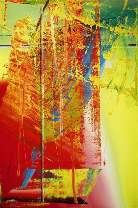 Gerhard Richter, Abstraktes Bild (1986). Courtesy of Sotheby's. | Abstract, Famous abstract ...