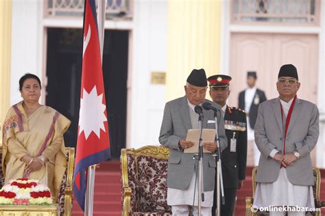 Ram Chandra Paudel takes over as Nepal president - OnlineKhabar English ...