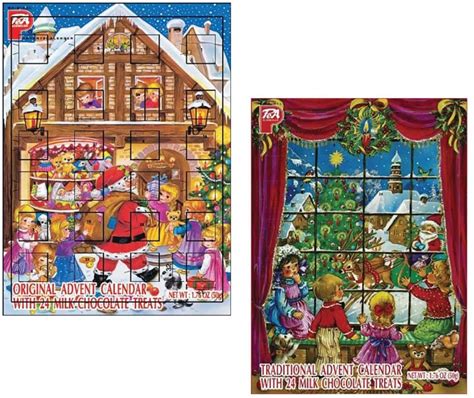 2 Packs of Chocolate Advent Calendar Countdown to Christmas - Etsy